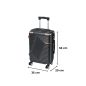   TraveLux Urban kabinbőrönd keményfedeles levehető kerékkel 50x40x20 cm