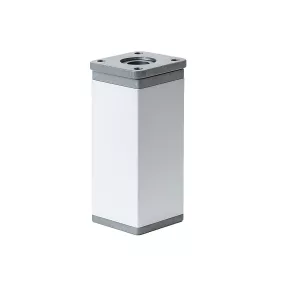 Uni bútorláb 100 mm ezüst