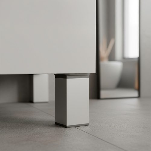 Uni bútorláb 60 mm ezüst