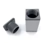 Uni bútorláb 60 mm ezüst