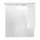 Bianca Plus 85 felsőszekrény, magasfényű fehér színben, jobbos nyitásirány