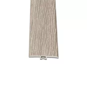 Vinyl SPC padló burkolatváltó Berben tölgy 2400x45x6 mm