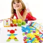 Tangram kreatív formakirakó fajáték 155 db