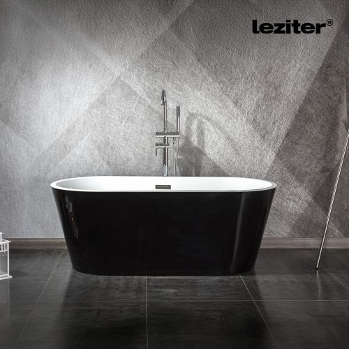 Noa szabadon álló fürdőkád fekete