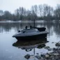 Etetőhajó C12 hátrakidobós fekete