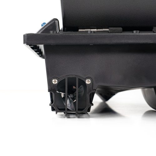 Etetőhajó C12 hátrakidobós fekete