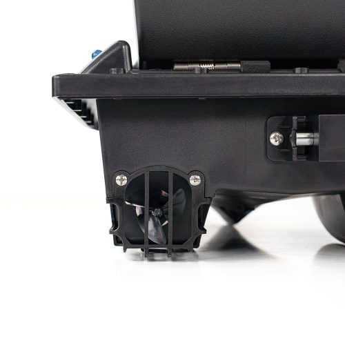 Etetőhajó C12 GPS hátrakidobós fekete