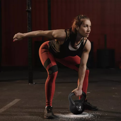 Kettlebell 4 kg fekete