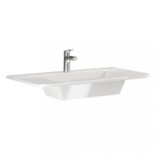 Cube 100 alsó szekrény mosdóval