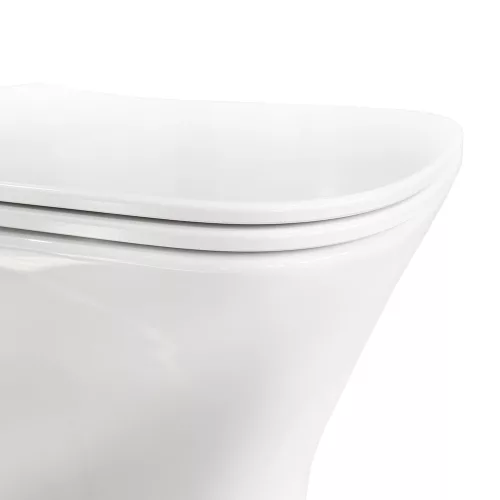 Nile monoblokkos kompakt WC alsó kifolyással soft close ülőkével