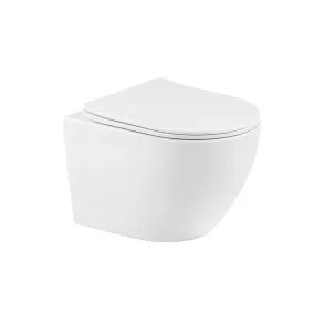 Delano fali rimless WC soft-close ülőkével