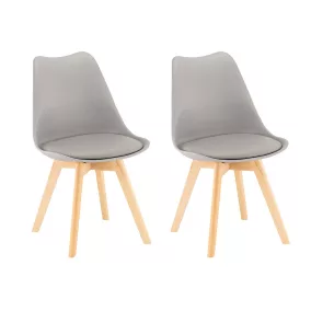Silla étkezőszék 2 db szürke színben