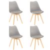 Silla étkezőszék 4 db szürke színben