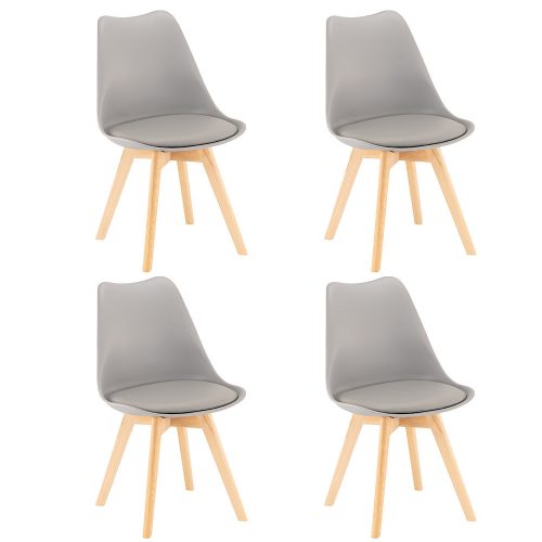 Silla étkezőszék 4 db szürke színben