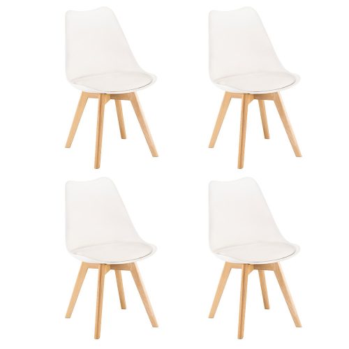 Silla étkezőszék 4 db fehér színben