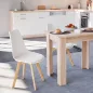 Silla étkezőszék 4 db fehér színben