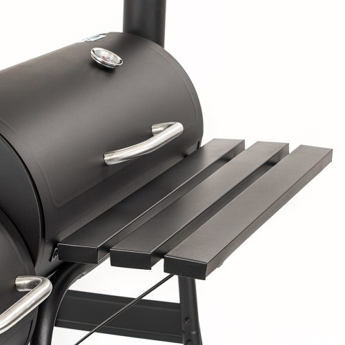 Faszenes kerti grillsütő füstölővel