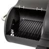 Faszenes kerti grillsütő füstölővel
