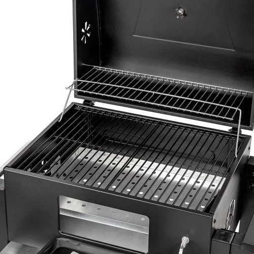 Multifunkciós faszenes kerti grillsütő