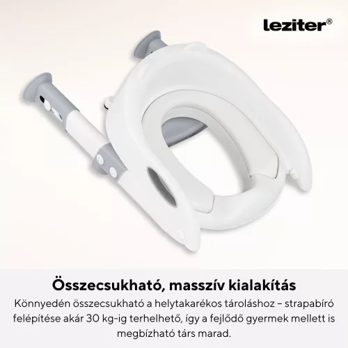 Lépcsős WC szűkítő szürke