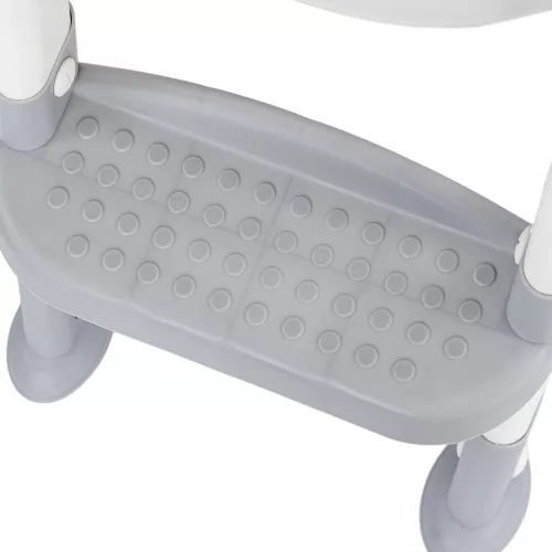 Lépcsős WC szűkítő szürke