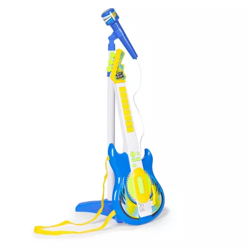 Elektromos gitár mikrofon állvány gyerekeknek mp3 kék