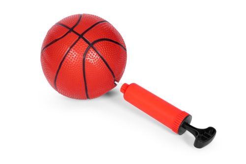 Gyerek kosárlabda palánk állítható magasságú, labdapumpával