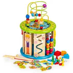 Multifunkciós montessori fa oktató játék