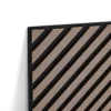 Akusztikus falpanel Deco I olajos tölgy hatású 260x60x1,8 cm