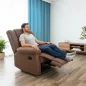 Relax manuális fekvőfotel fotelágy