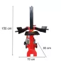 Elektromos rönkhasító HYV6T-550 2200W 6T