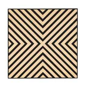 Akusztikus falpanel Deco IV bambusz hatású 60x60x1,8 cm