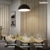 Akusztikus falpanel Deco IV bambusz hatású 60x60x1,8 cm