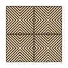 Akusztikus falpanel Deco IV bambusz hatású 60x60x1,8 cm