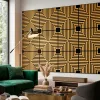 Akusztikus falpanel Deco V bambusz hatású 60x60x1,8 cm
