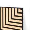 Akusztikus falpanel Deco V bambusz hatású 60x60x1,8 cm