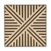 Akusztikus falpanel Deco VI bambusz hatású 60x60x1,8 cm