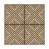 Akusztikus falpanel Deco VII bambusz hatású 60x60x1,8 cm