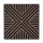 Akusztikus falpanel Deco VII dió hatású 60x60x1,8 cm