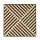 Akusztikus falpanel Deco VIII bambusz hatású 60x60x1,8 cm