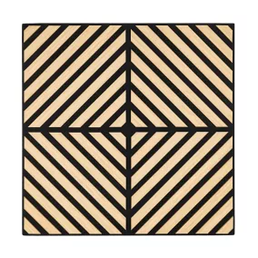 Akusztikus falpanel Deco IX bambusz hatású 60x60x1,8 cm