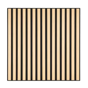 Akusztikus falpanel Deco II bambusz hatású 60x60x1,8 cm