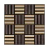 Akusztikus falpanel Deco X bambusz hatású 60x60x1,8 cm
