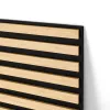 Akusztikus falpanel Deco X bambusz hatású 60x60x1,8 cm