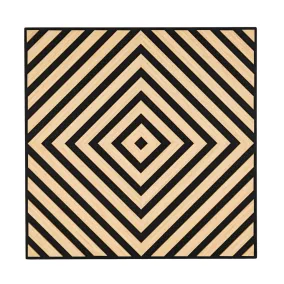 Akusztikus falpanel Deco XI bambusz hatású 60x60x1,8 cm