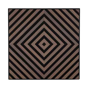 Akusztikus falpanel Deco XI dió hatású 60x60x1,8 cm