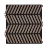 Akusztikus falpanel Deco XII olajos tölgy hatású 60x60x1,8 cm
