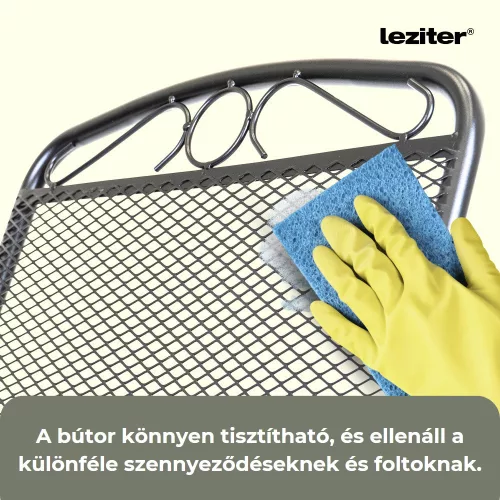 Melfi fém kerti szék