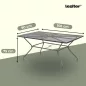 Alfi 6+1 kerti bútor garnitúra szett