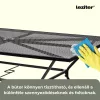 Melfi fém mesh kerti asztal 150x90x75 cm